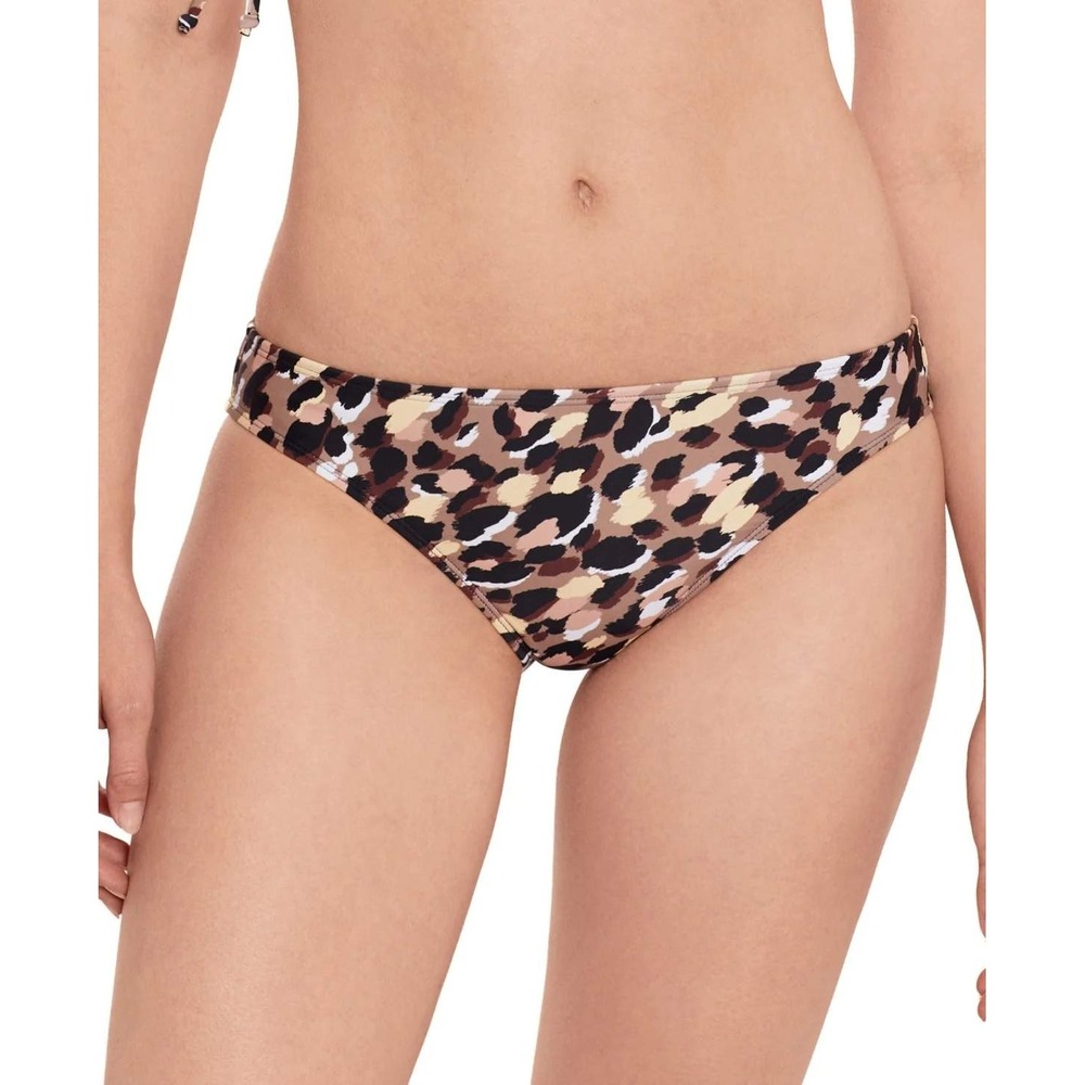 Leopard Print Bikini Bottoms Women's Swimsuit Beach Vacation Beachwear